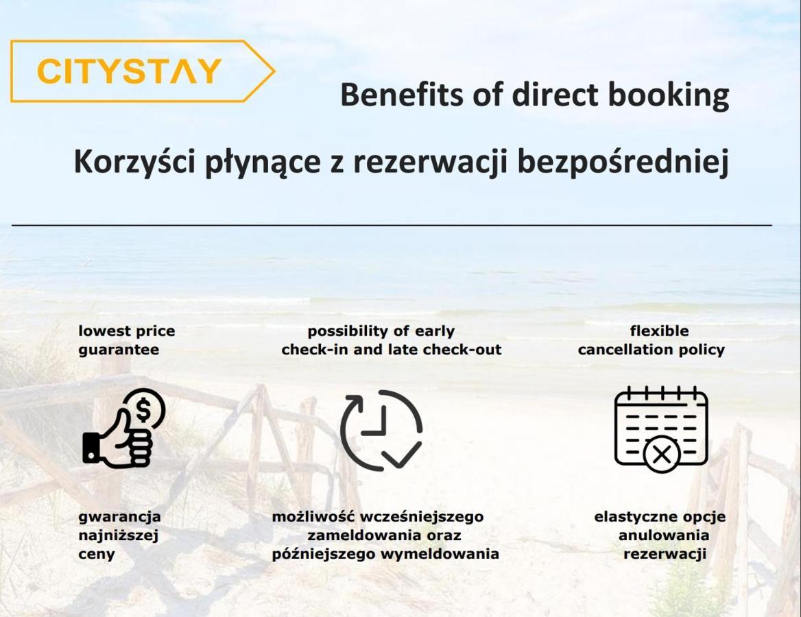 Citystay Abaltica Sopot Exteriör bild